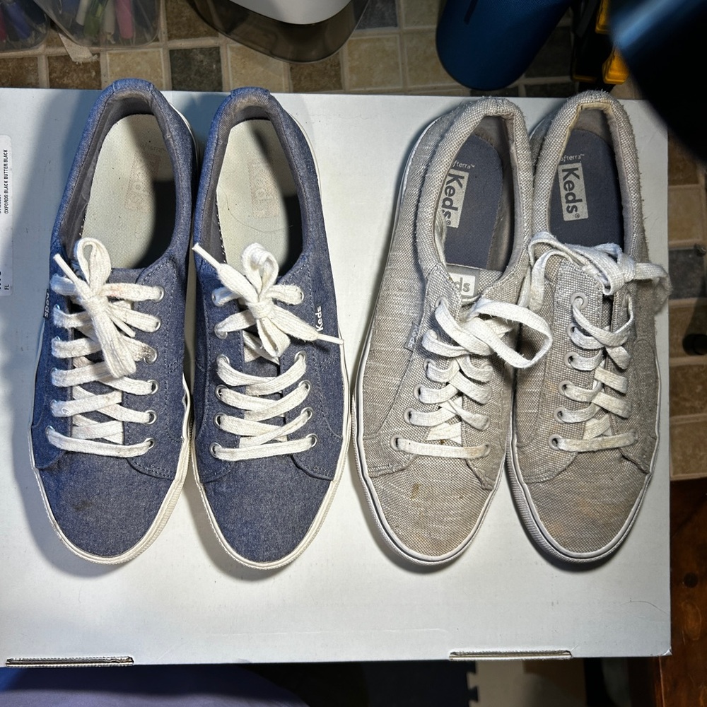 Keds  bundle of two pairs size 10 women’s